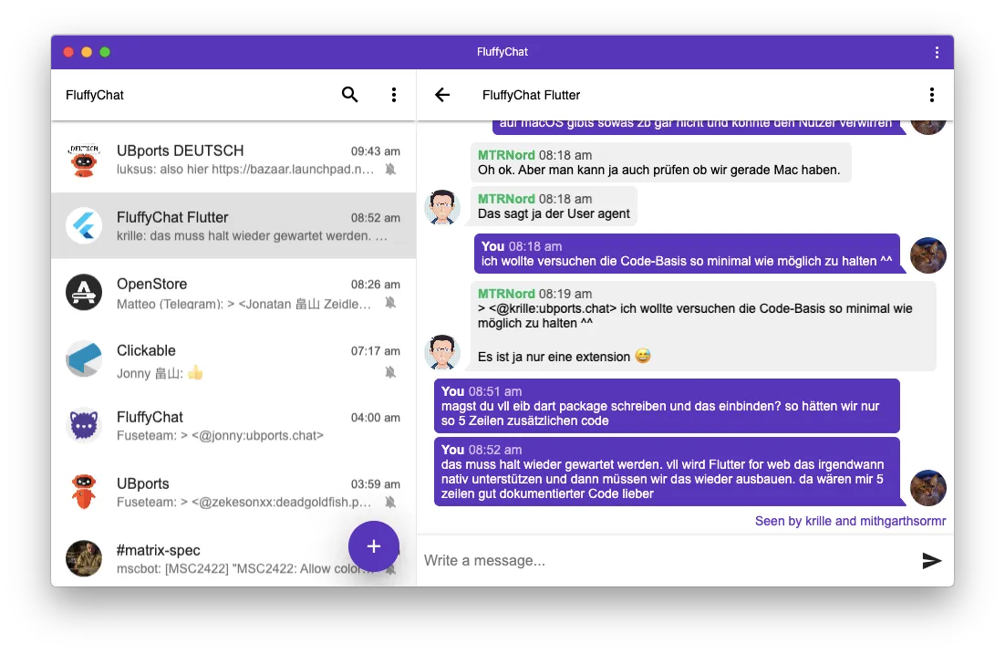 FluffyChat-Flutter