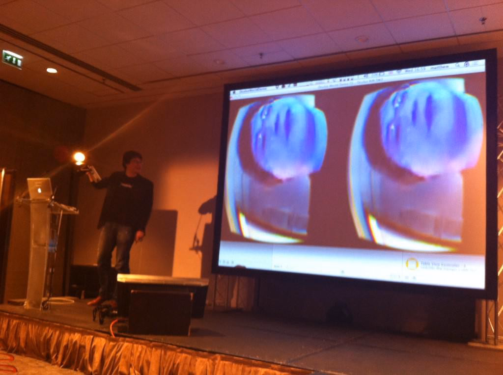 iOS to Oculus Rift Telepresence